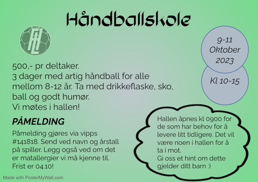 HÅNDBALLSKOLE